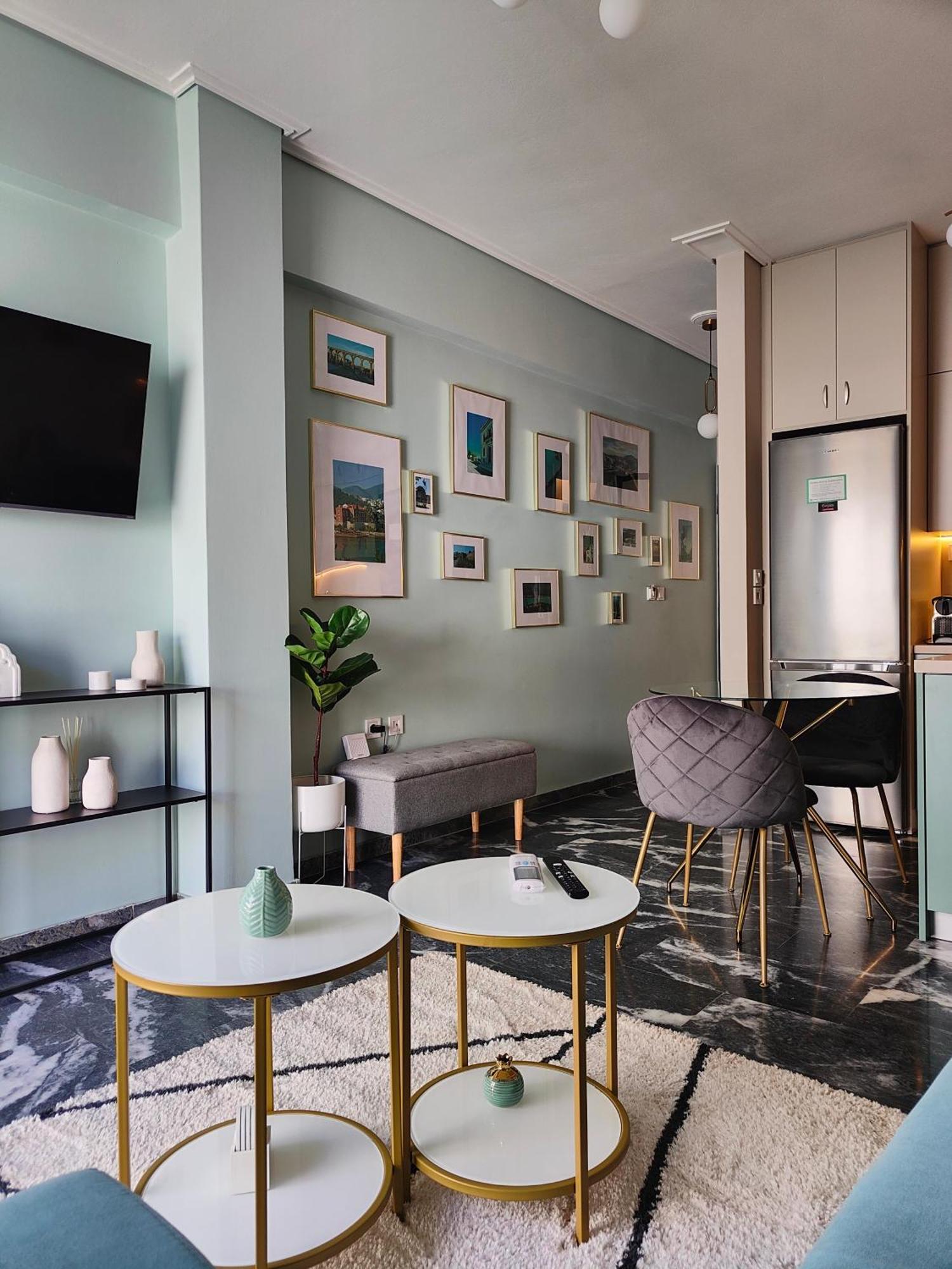 Olivia Apartment-Private Parking Chalkís 외부 사진